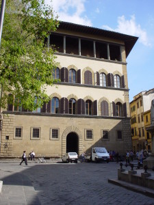 Palazzo Guadagni in estate