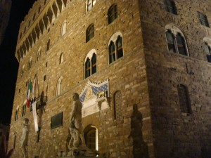 Palazzo Vecchio notturna